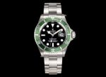 TM Factory Rolex Submariner 16610 904L Steel 40mm Green Bezel Watch